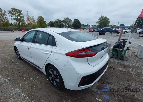 2017 Hyundai Ioniq Hybrid Sel from USA, damaged, VIN KMHC75LC9HU028536